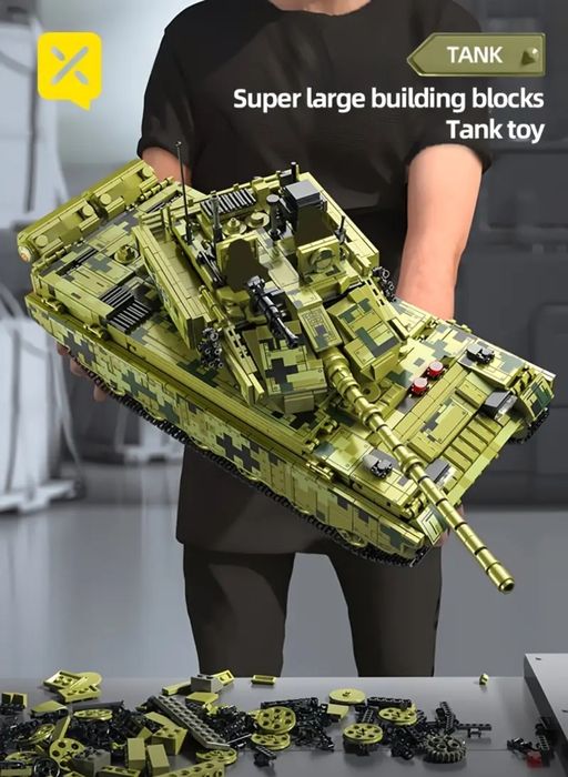 Конструктор лего военный Танк