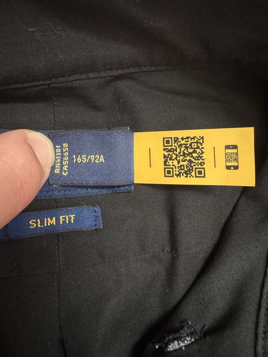 Чисто нова! Оригинална мъжка риза Polo Ralph Lauren slim fit