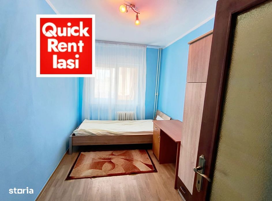 Centru Langa UMF si UAIC Apartament 3Camere Decomandat De Inchiriat