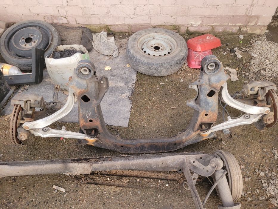 Ходовка перед в сборе пассат б5+