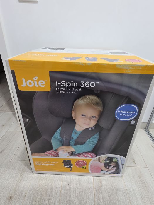 Scaun auto I-Spin 360, Thyme, Joie