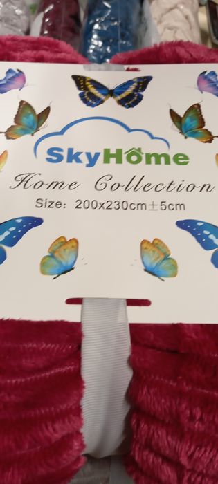 Patura pled Cocolino. 2x2.3 m. Diverse culori. Produse noi!