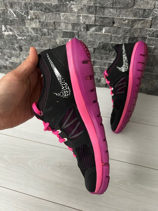 Дамски маратонки Оригинални Nike Flex Black Fuchsia 40