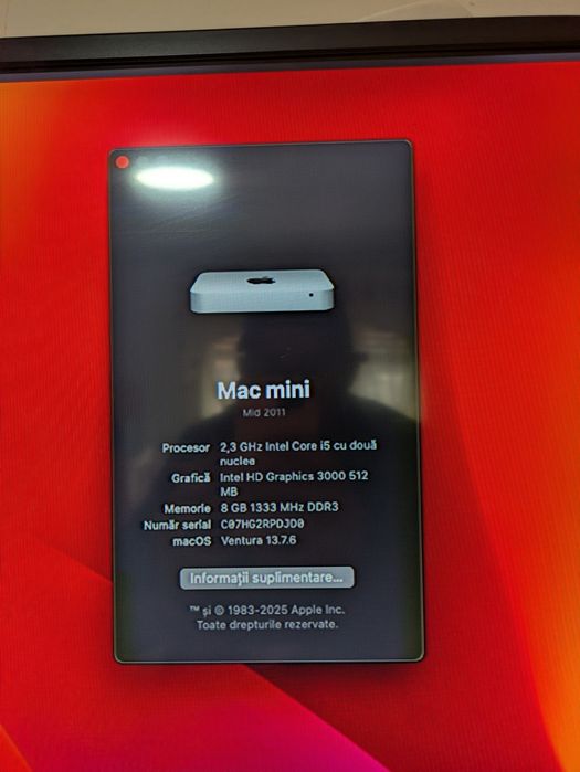 Vand /schimb Mac mini 2011