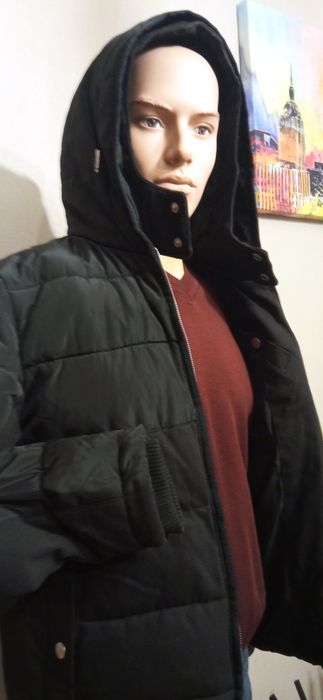 Geacă băieți nouă ZARA - groasă (iarnă) neagră