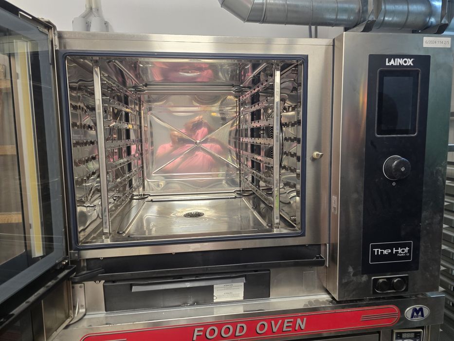 Конвектомат Lainox за 14гастонорми,За варене на консерви, 120°,3800лв