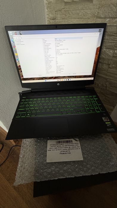 Laptop Gaming HP Pavilion 15 | Ryzen 5 5600H (Peste i7-10th Gen) | 144Hz | Ca NOU