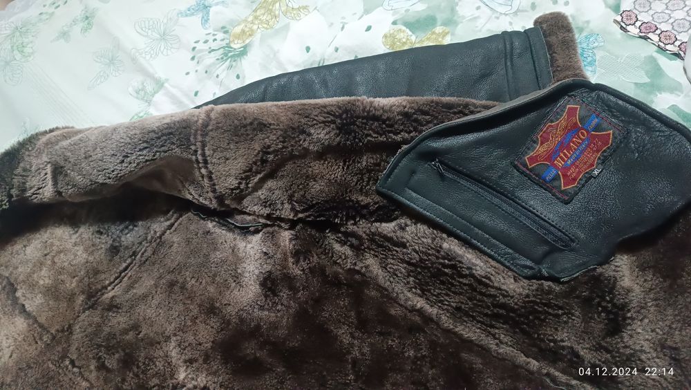 Мужская дубленка