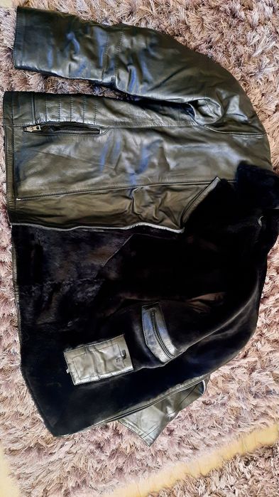 Cojoc barbati din piele naturala, XS