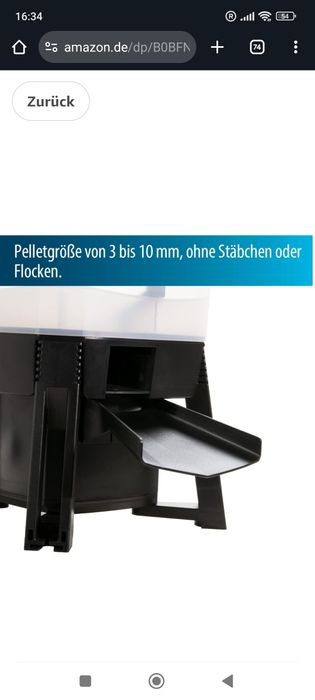 Hranitor automat solar pesti