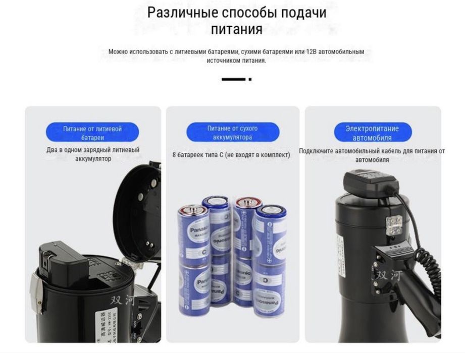 Мощный громкоговоритель(рупор)