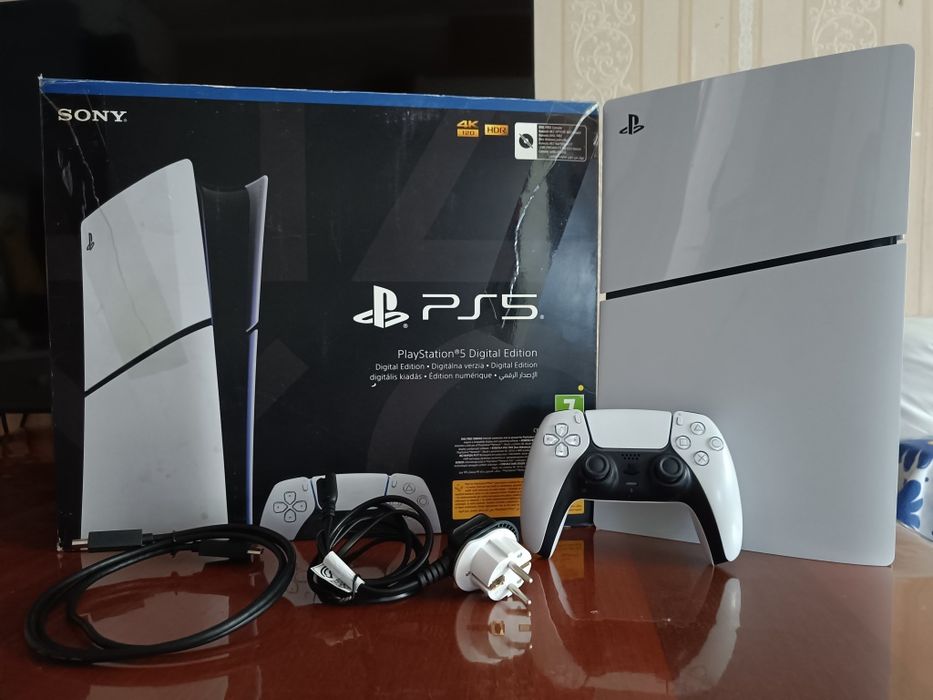 Sony playstation 5 slim + 50 игр