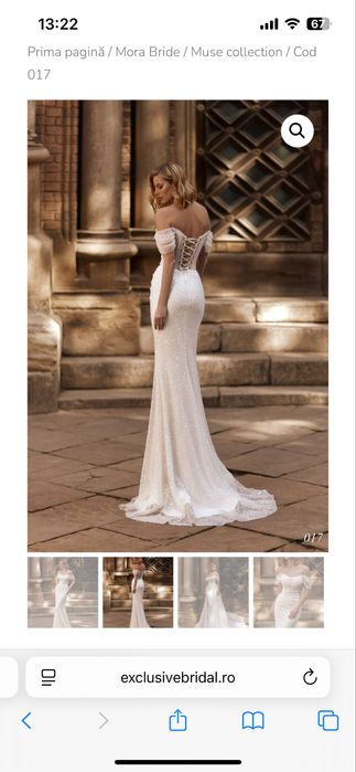 Rochie de mireasă Mora Bride – Muse Collection, Cod 017