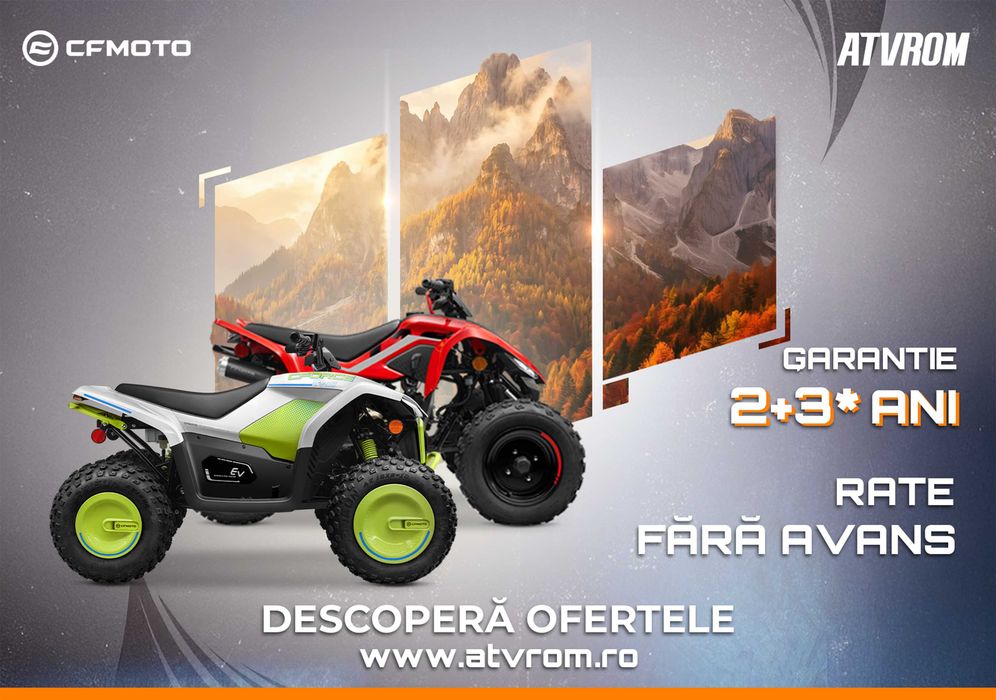 ATV de copii (CFMOTO,Can-am,Polaris,Kawasaki)