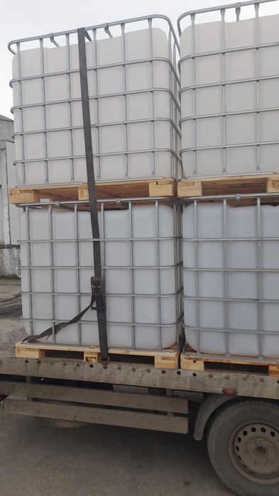 Bazin ibc 1000litri cub apa calda menajera  fosa septica  1 tona cub