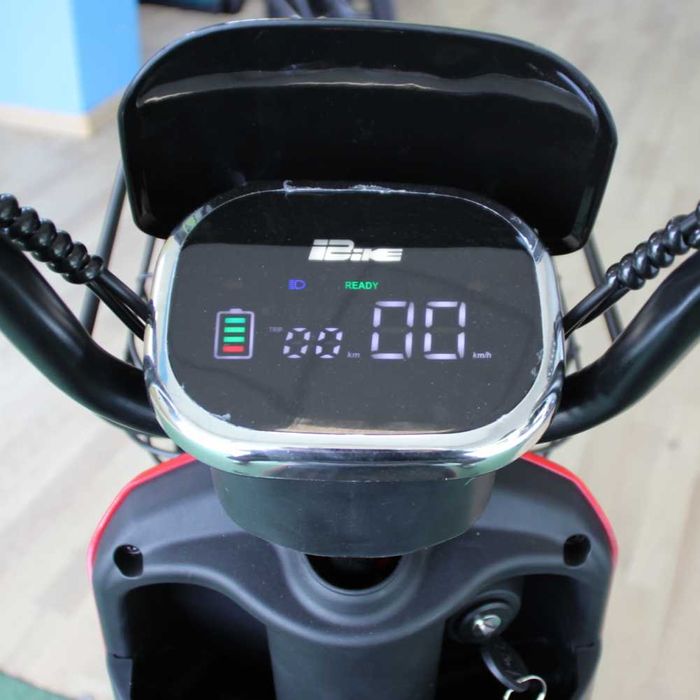 Двуместен електрически скутер с педали AK-Z6, 750W, 48V, N1, Red