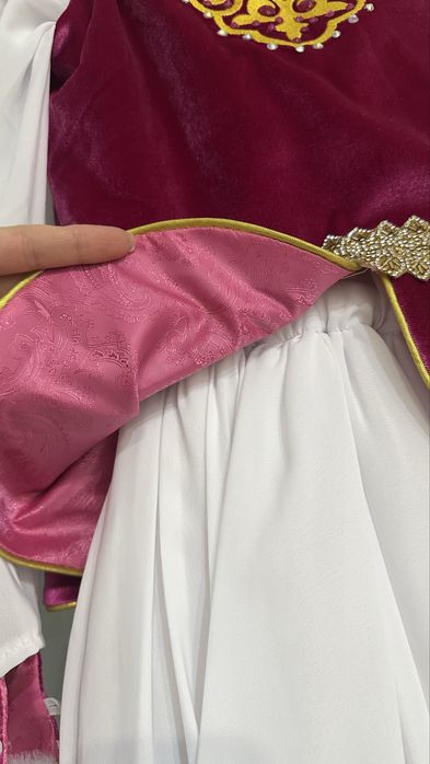 Казахское национальное платье для девочки