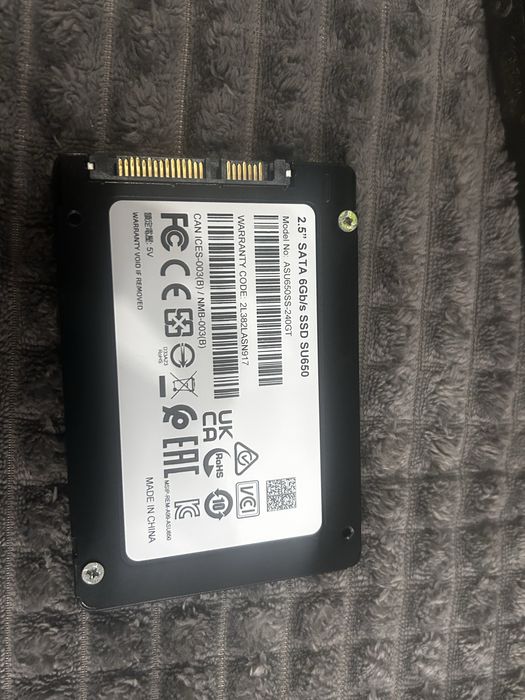 Vand ssd ADATA SU650 240 gb