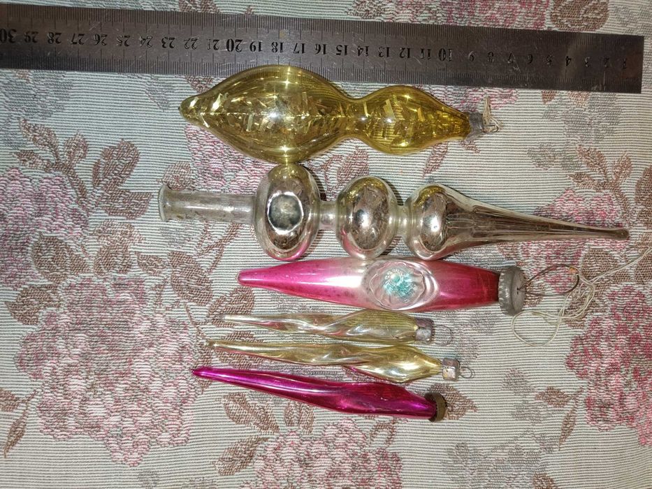 Обмен, реставрация ёлочных игрушек СССР