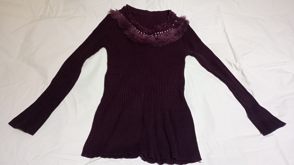 Блуза с дълъг ръкав.