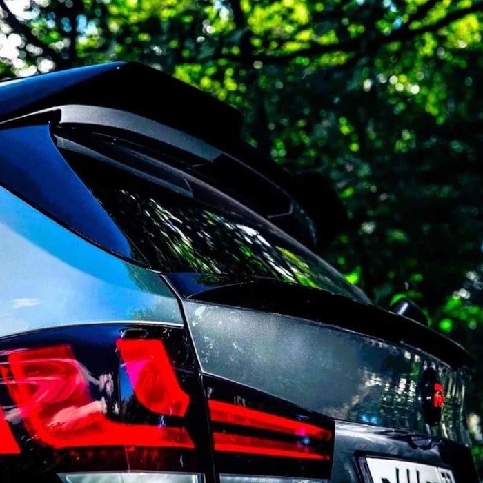 Mid спойлер за BMW X5 F15 (2013–2018) – черен гланц, бмв ф15 х5 лип