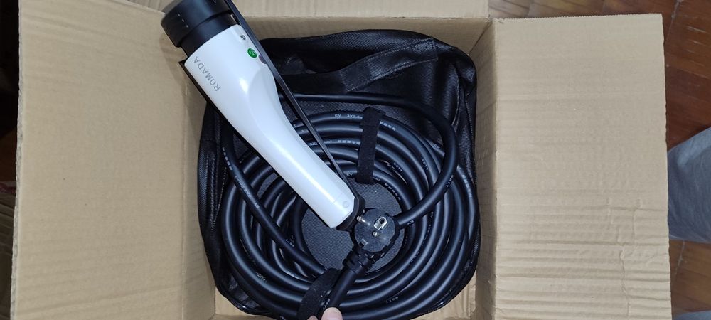 Зарядка для электромобиля GB/T АС. 3.5-7 кВт (220 в. 8-32А) 5-10 метр.