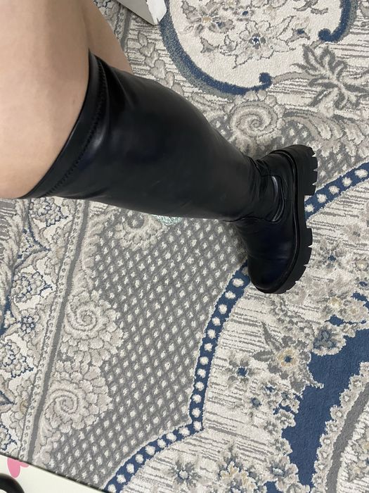 Ботфорты натуральная кожа