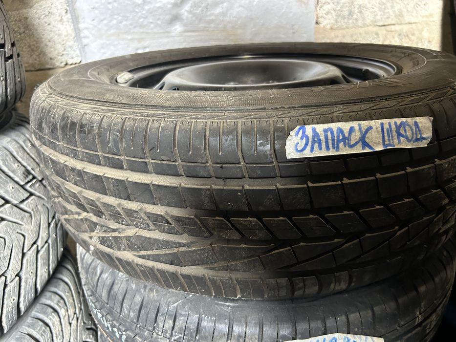 Запаска на шкода актавия без пробега 15