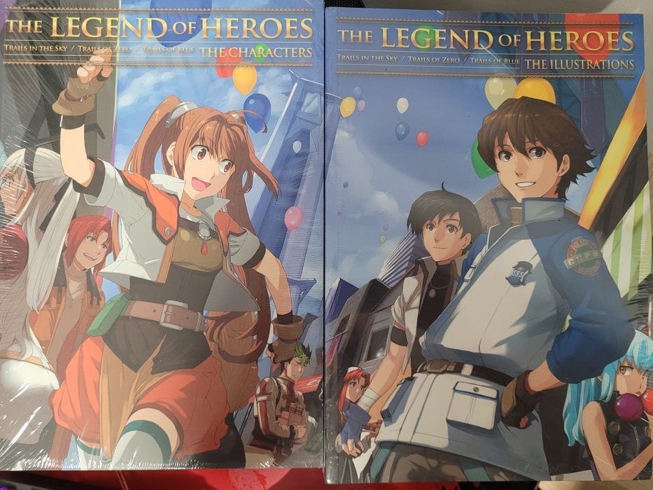 Vând artbook legend of heroes + bonus 2 jocuri psp