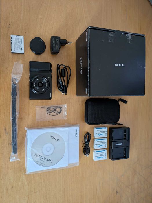 Fujifilm Fuji XF10 Black 24.2MP Digital Camera with APC-C Sensor