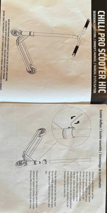 Продам трюковой самокат Chilli Rocky