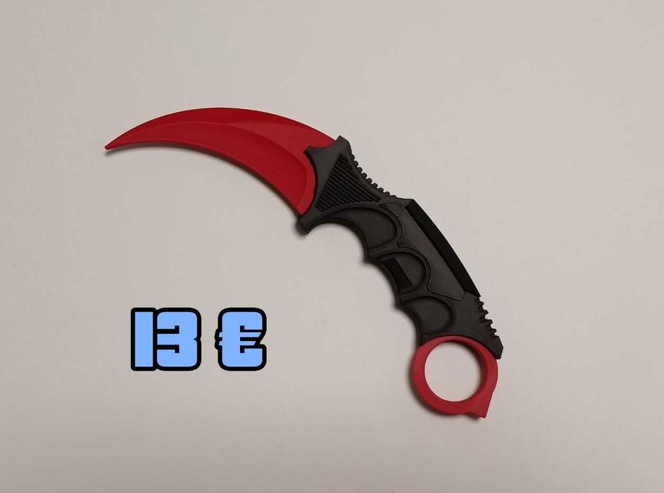 Counter Strike ножове – декоративни (НЕ режат) CS Karambit Butterfly