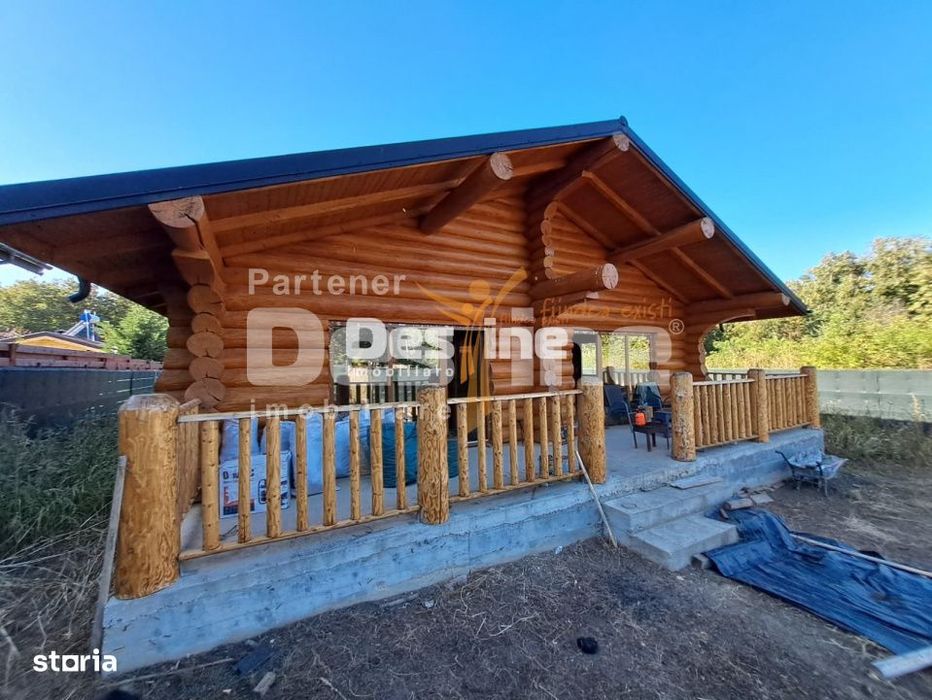 Ciurbesti - Miroslava, Cabana de lemn 117mp, 109.900 euro