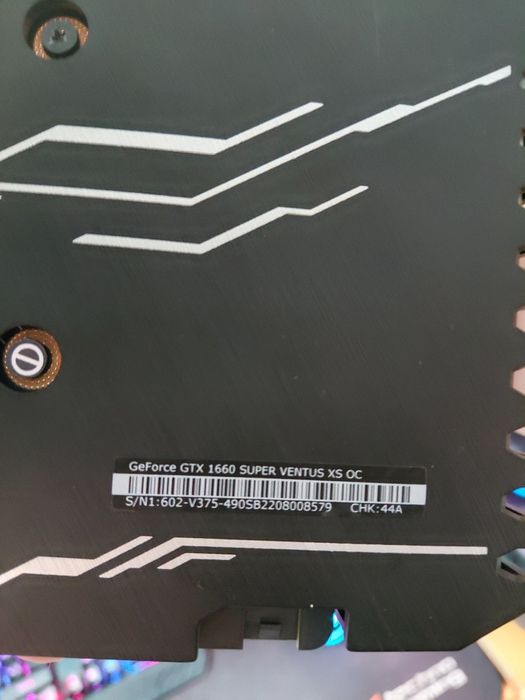 Видеокарта 1660super