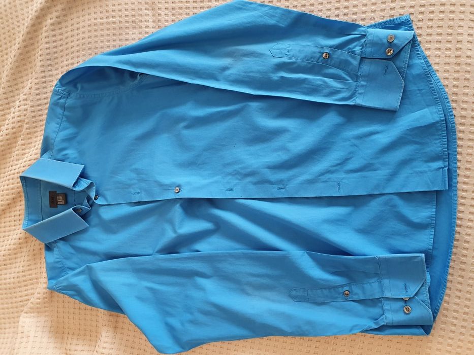 Pachet 4 bucati Camasi barbati TOATE la 40 lei - H&M Tex Starconfex marimi 40-41 Curier OLX EasyBox Posta
