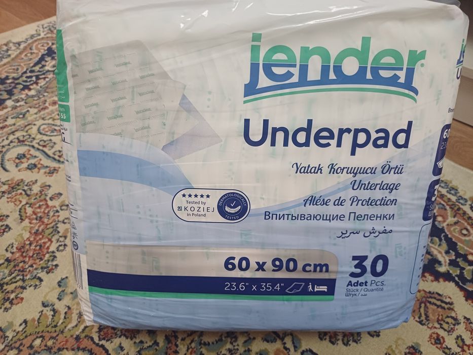 Jender Впитывающие пеленка