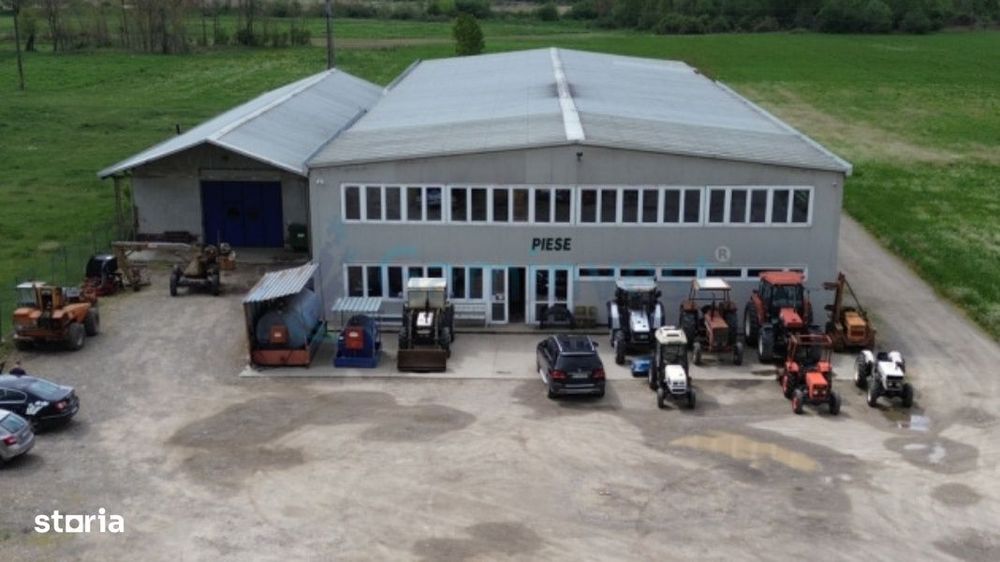 Hala Industriala langa Alesd la E60, 1400 mp, Bihor,Gaminvest,V4597b