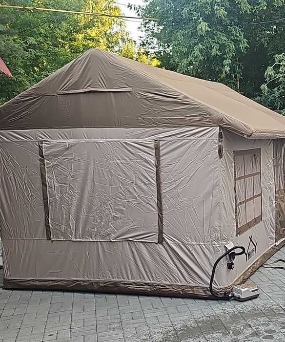 Палатка большая надувная