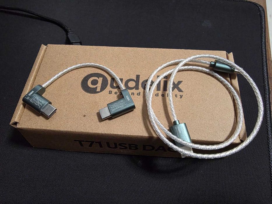 Dac-amp-DSP Qudelix T71 + cabluri ddHifi