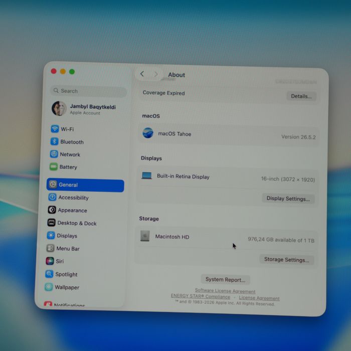 MacBook Pro 16  2019