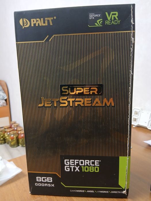 видеокарта gtx 1080 super jetstream