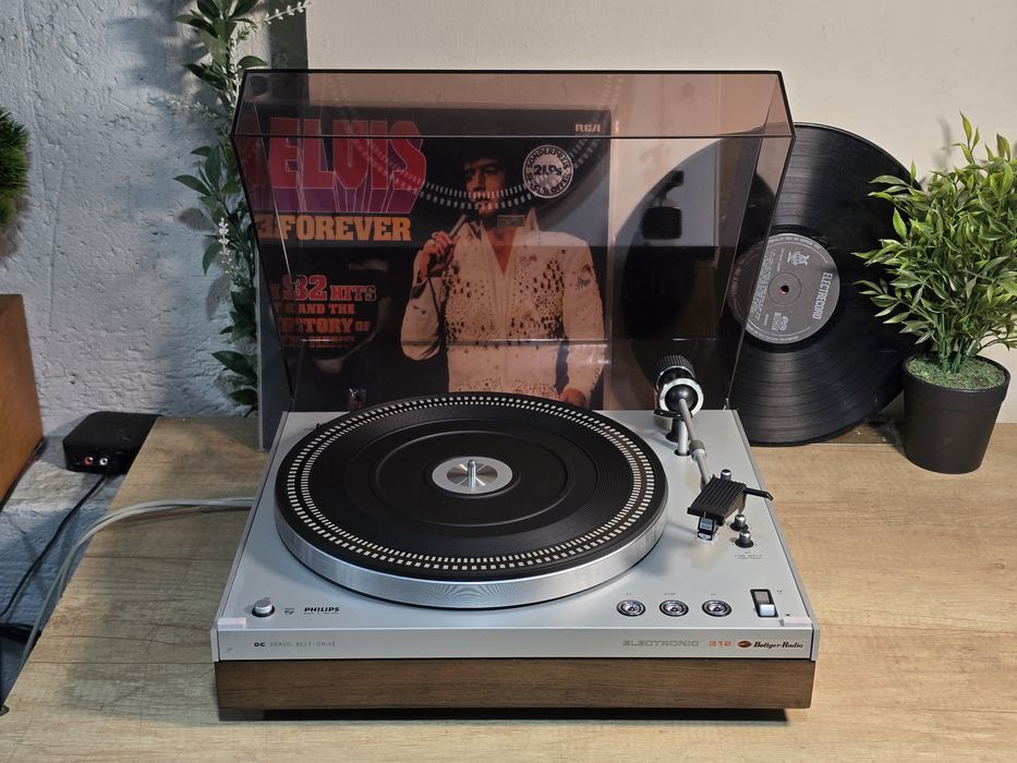 Pick-up PHILIPS electronic 312, retro vintage, touch control