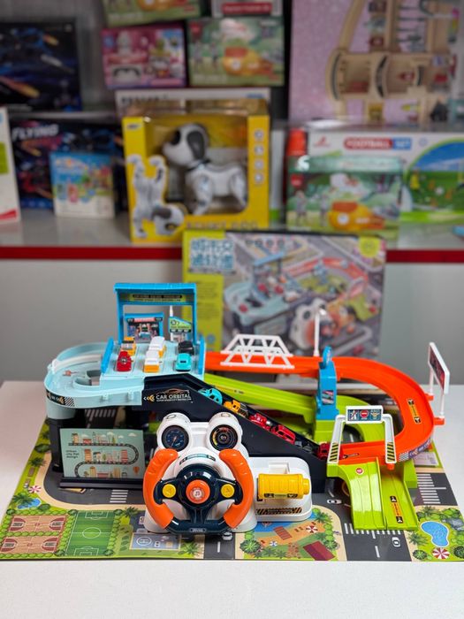 Отличная игрушка Автотрек “Город машин” для детей