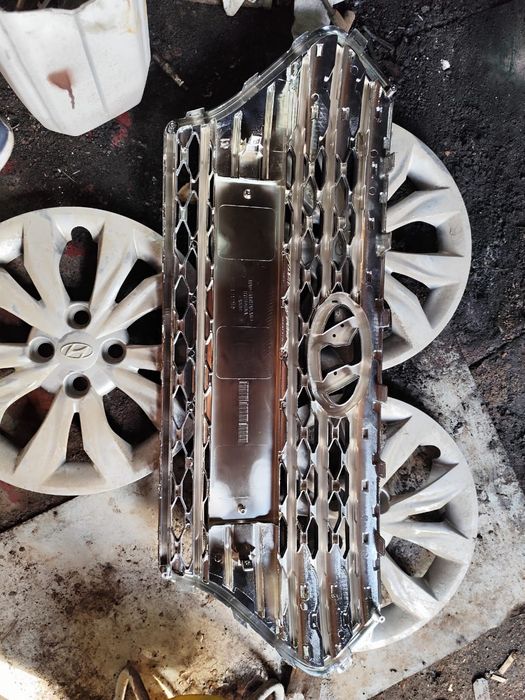 Решетки бампера хундай акцент