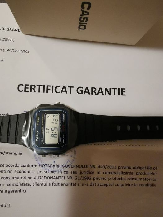Ceas Casio F-91W
