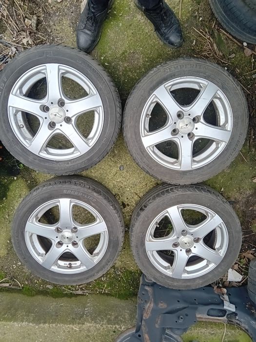 Лята джанта 15ка с гуми летни 195/50/15 MAZDA Мазда