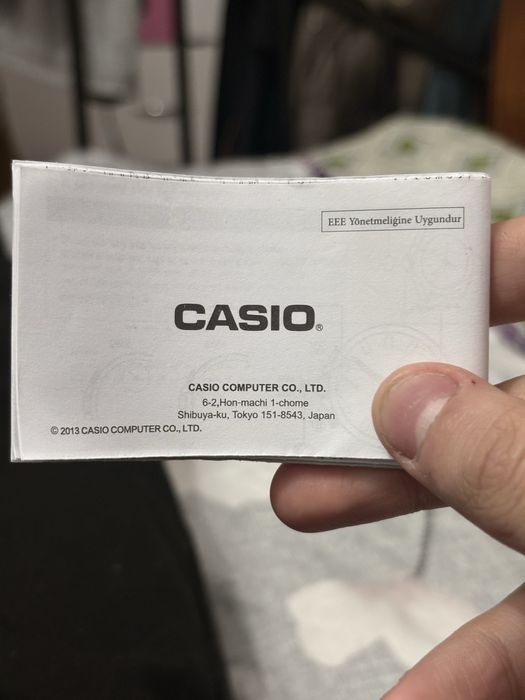Наручные часы Casio. Оригинал в плёнке