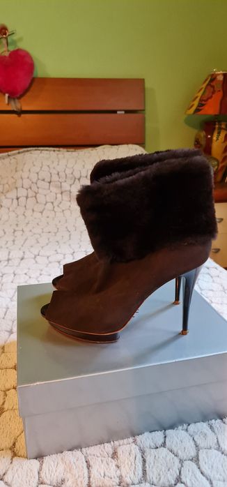 Обувки, боти италиански носени