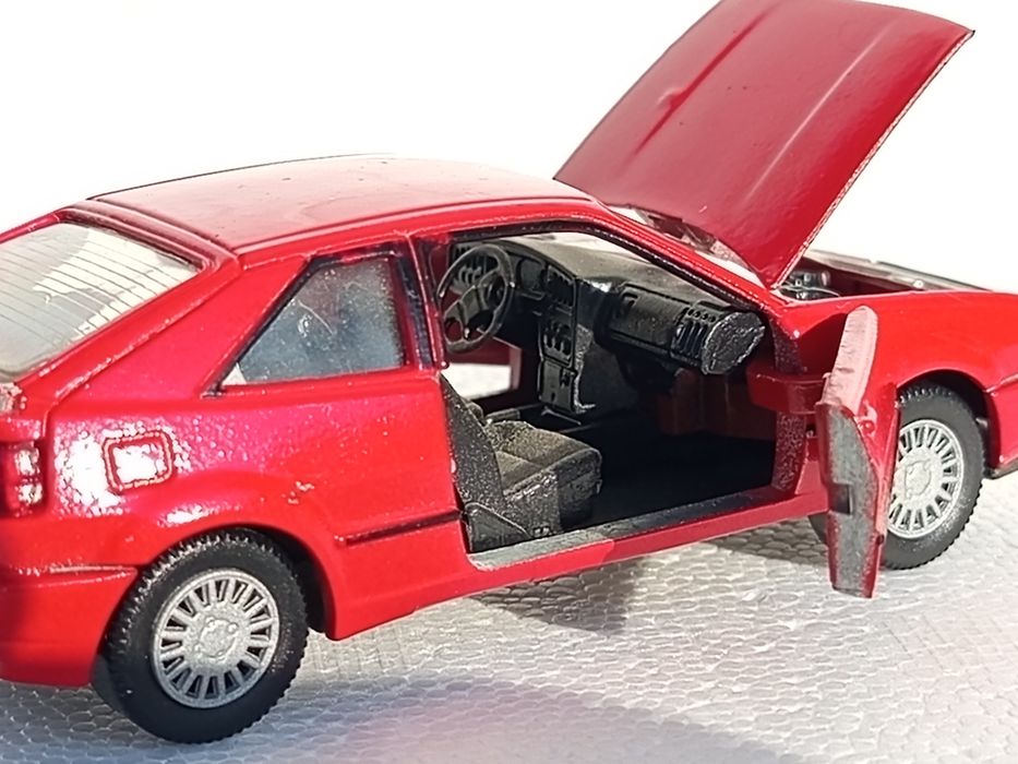 Machetă auto rară VW Corrado G60 la scara 1/43, fabricată de Schabak