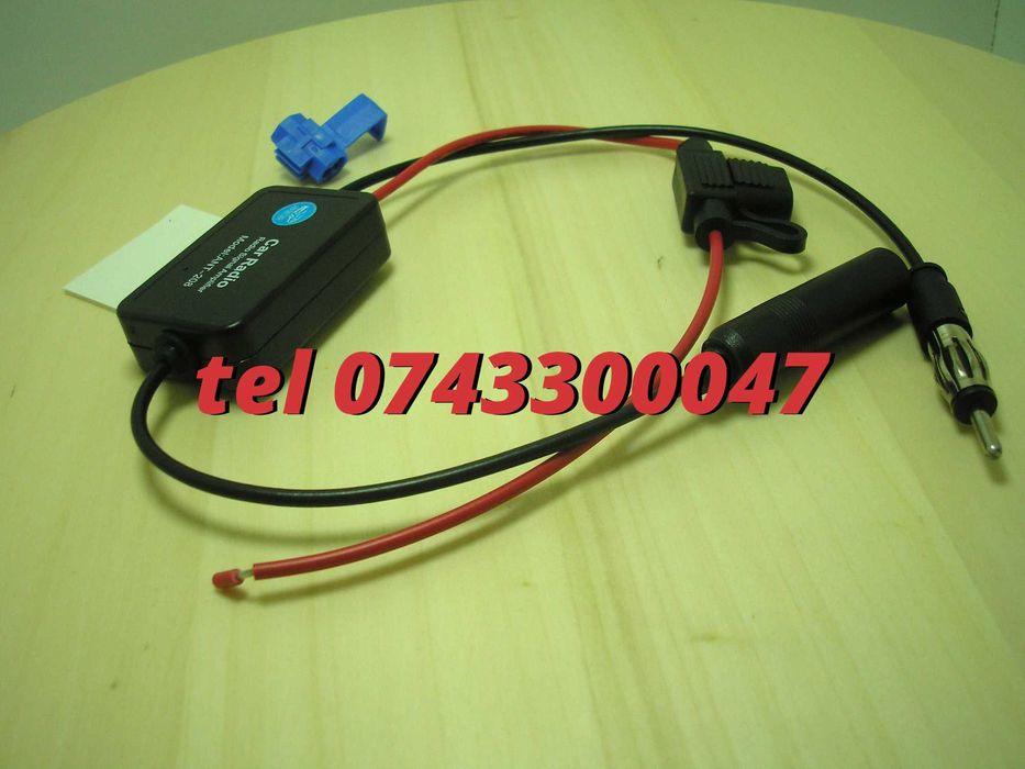 Amplificator Semnal Antena Radio Fm Am Cu Mufa Universala Pentru Navi